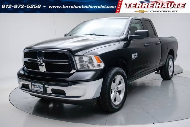 2024 RAM 1500 Classic SLT in Black — front three-quarter view