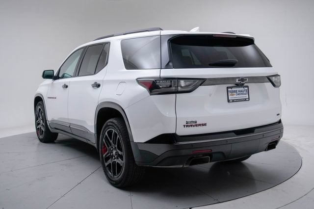 2021 Chevrolet Traverse — rear three-quarter view