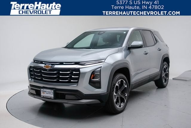 2026 Chevrolet Equinox LT in Sterling Gray Metallic — front three-quarter view