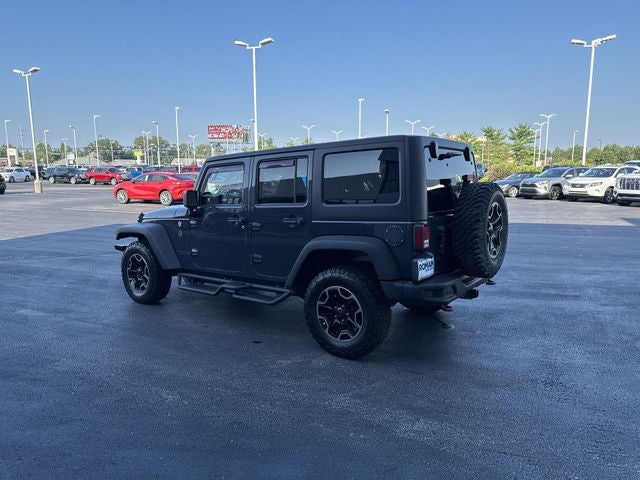 2016 Jeep Wrangler — rear three-quarter view