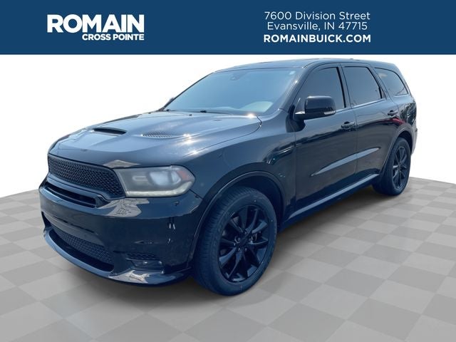 2018 Dodge Durango R/T in Db Black Clearcoat — front three-quarter view