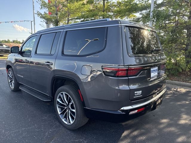 2022 Jeep Wagoneer — rear three-quarter view