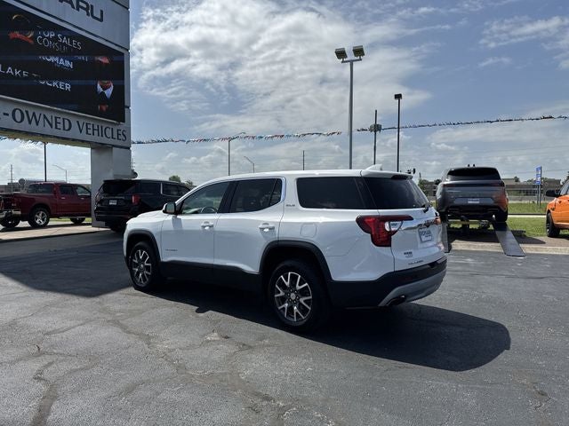 2020 GMC Acadia — rear three-quarter view