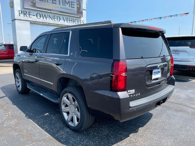 2016 Chevrolet Tahoe — rear three-quarter view