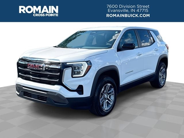 2026 GMC Terrain Elevation in Summit White — front three-quarter view