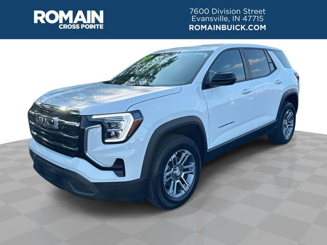 2026 GMC Terrain Elevation in Summit White — front three-quarter view