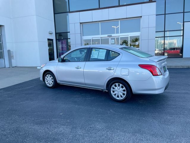2019 Nissan Versa — rear three-quarter view