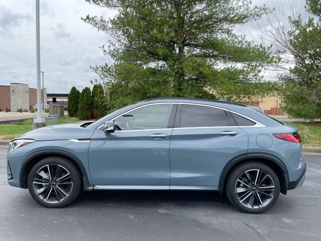 2023 INFINITI QX55 — side profile view