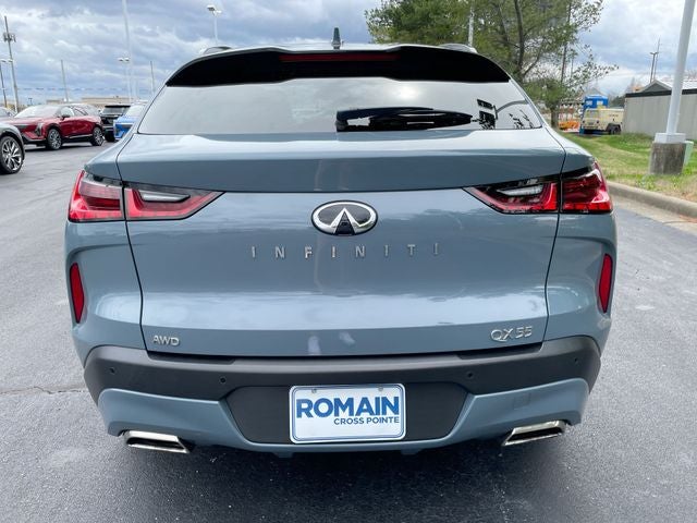 2023 INFINITI QX55 — interior view