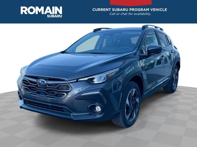 2026 Subaru CROSSTREK Limited in Magnetite Gray Metallic — front three-quarter view