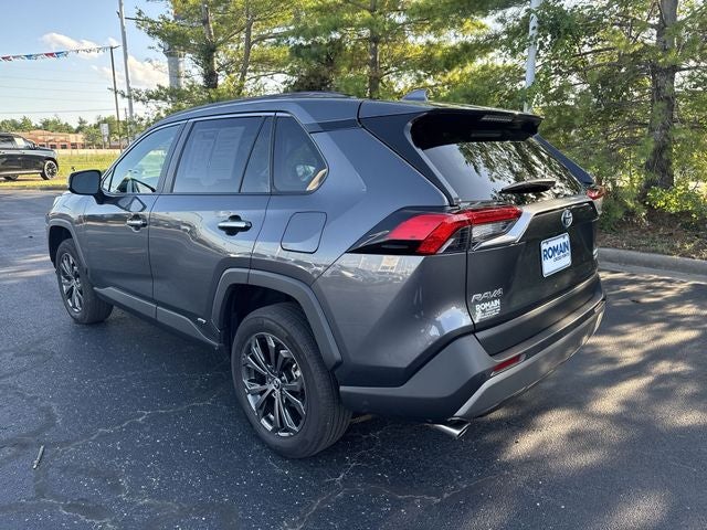 2023 Toyota RAV4 Hybrid — rear three-quarter view