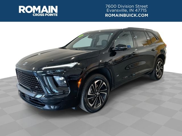 2026 Buick Enclave Sport Touring in Ebony Twilight Metallic — front three-quarter view
