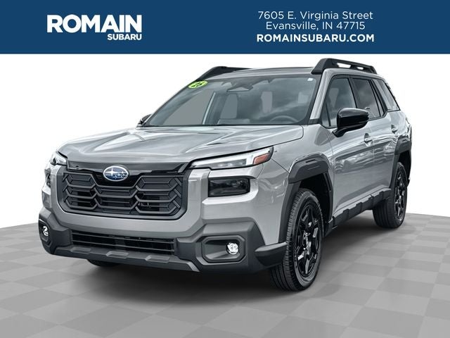 2026 Subaru Outback Limited in River Rock Pearl — front three-quarter view