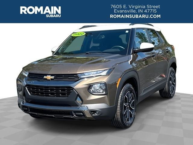 2022 Chevrolet TrailBlazer ACTIV in Zeus Bronze Metallic — front three-quarter view