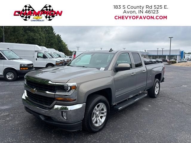 2017 Chevrolet Silverado 1500 LT in Pepperdust Metallic — front three-quarter view