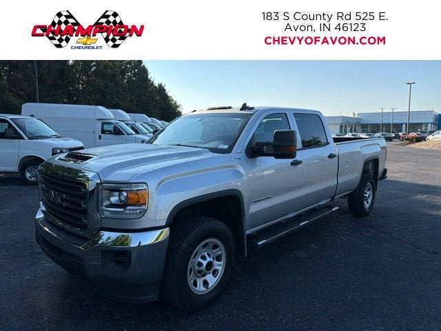 2018 GMC Sierra 3500 HD Base in Quicksilver Metallic — front three-quarter view