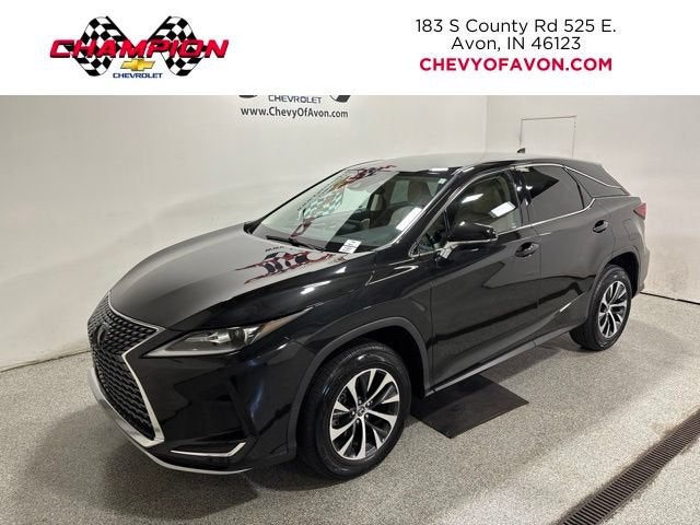 2021 Lexus RX RX 350 in Black — front three-quarter view