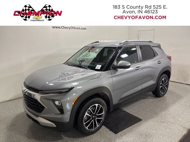 2025 Chevrolet Trailblazer LT in Sterling Gray Metallic — front three-quarter view